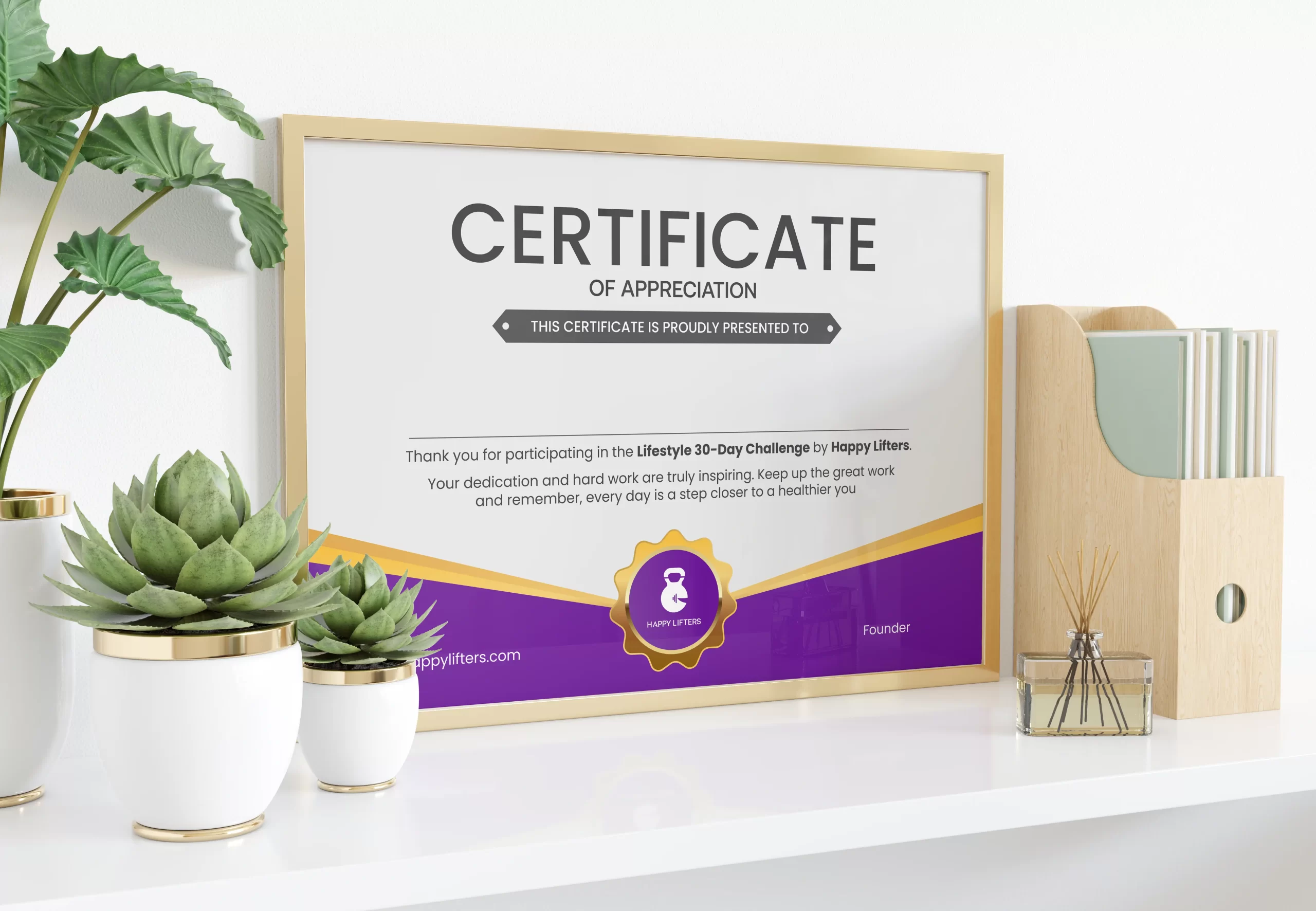 creative design happylifters certificate scaled
